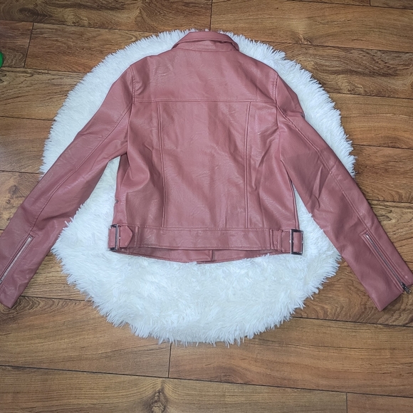 Love Tree womens faux leather moto jacket - Picture 3 of 14